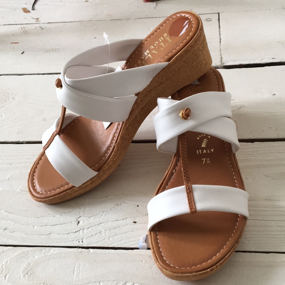 Italian Shoemakers Wedge Sandals